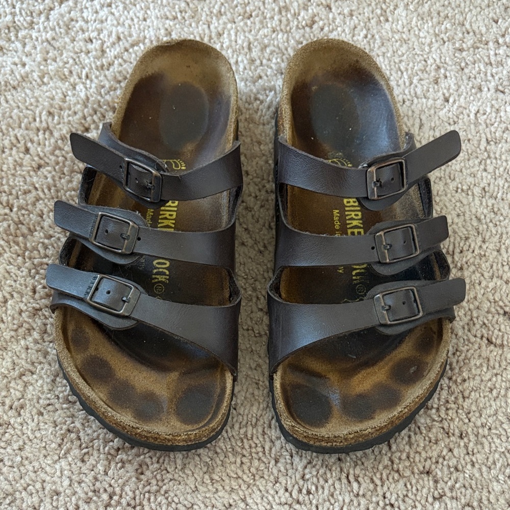 Birkenstock Florida Dark Brown Size 36